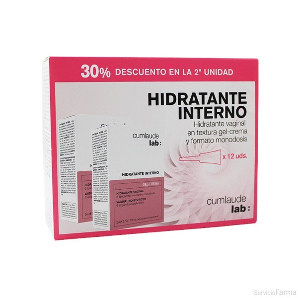 Cumlaude Hidratante Interno Gel Crema Duplo 2ª Unidad 30 % De Descuento
