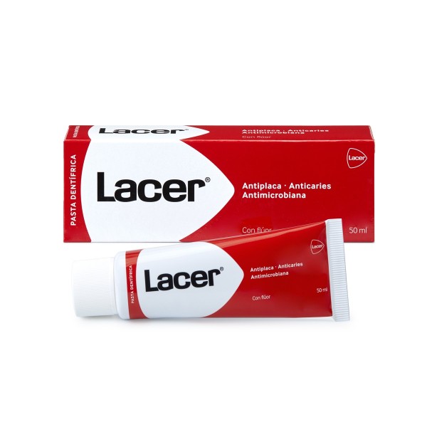 Lacer Pasta Dentífrica 50 ml – Higiene bucal diaria