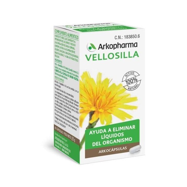 Arkocápsulas Vellosilla | Drenante Natural y Control de