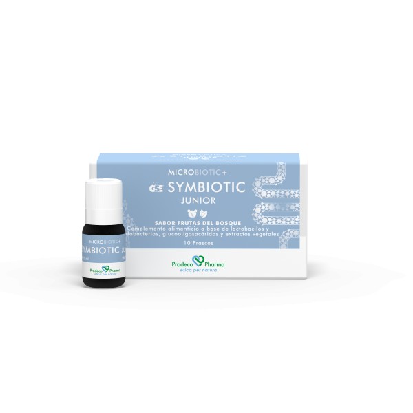 Gse Symbiotic Junior  10 Envases 10 Ml Sabor Frutas Del Bosque