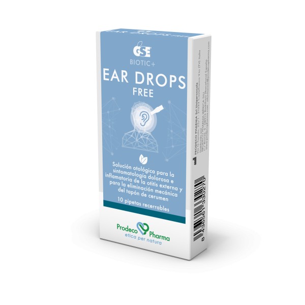 Gse Ear Drops Free 10 Pipetas | Tratamiento Natural