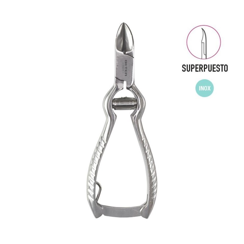 Alicate Pedicuro Beter Cromado 13,5 Cm | Alicate Pedicura