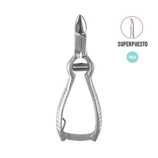 Alicate Pedicuro Beter Cromado 13,5 Cm | Alicate Pedicura
