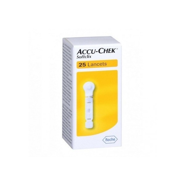 Accu-Chek Softclix Lancetas 25 Lancetas | Lancetas para