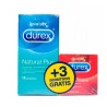 Durex Natural Plus + Durex Sensitivo Confort Preservativos 12 + 3 Preservativos Pack
