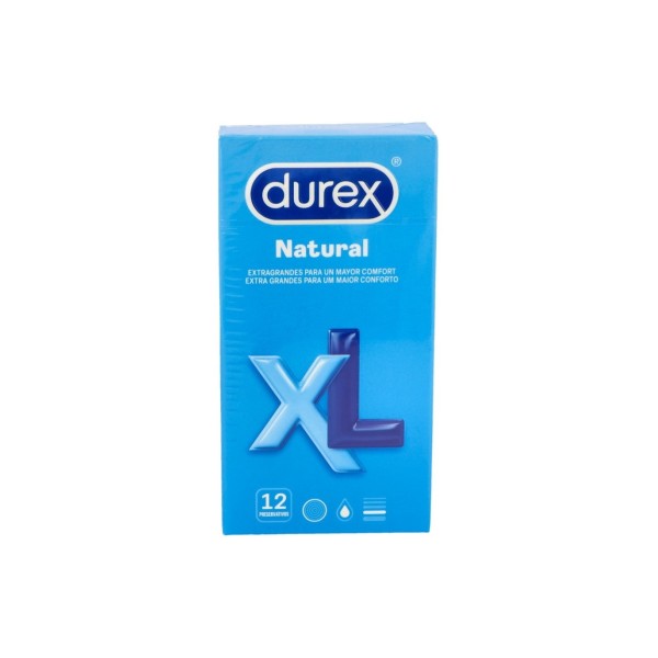 Durex Natural Xl Preservativos 12 Unidades