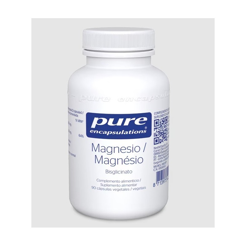 Pure Encapsulations Magnesio 90 Capsulas | Deporte y Fitness