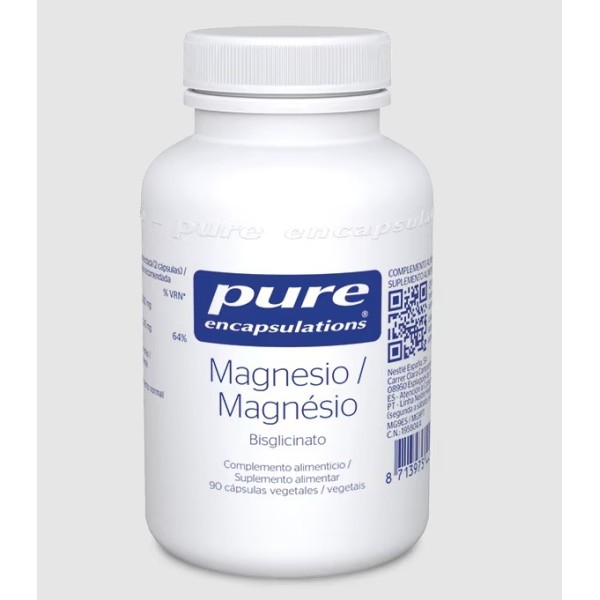 Pure Encapsulations Magnesio 90 Capsulas | Deporte y Fitness