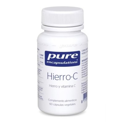 PURE ENCAPSULATIONS HIERRO-C  60 CAPSULAS