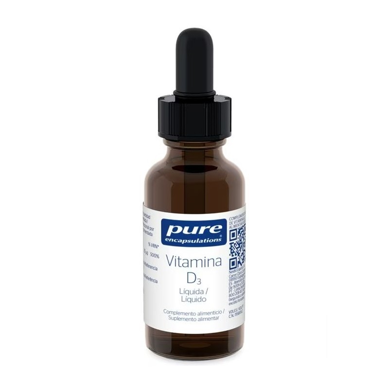 Pure Encapsulations Vitamina D3 22,5 Ml | Nutrición