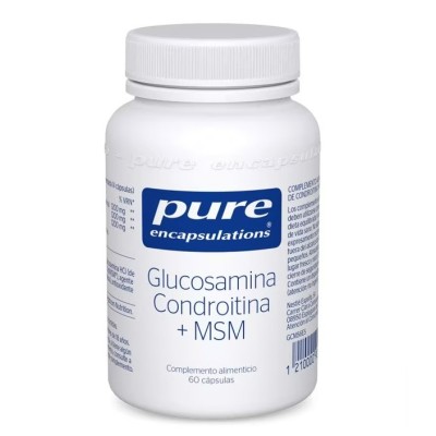 Pure Encapsulations Glucosamina Condroitina + Msm  60 Capsulas