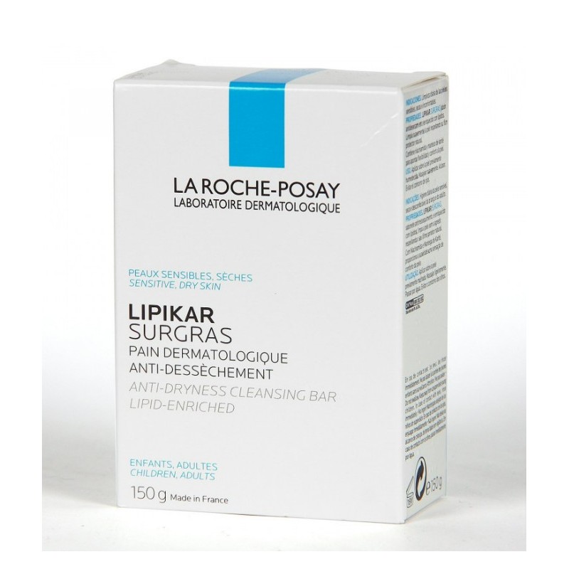 Lipikar Surgras Pan Fisiologico Antidesecante La Roche Posay 150 G