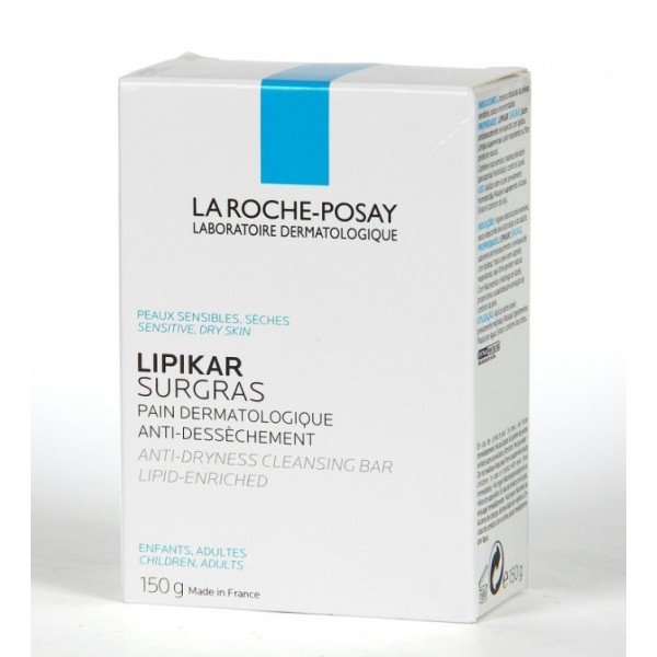 Lipikar Surgras Pan Fisiologico Antidesecante La Roche Posay 150 G
