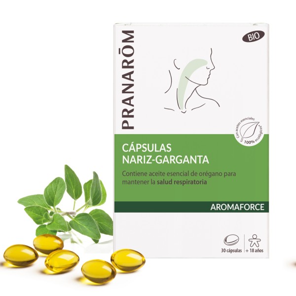 Aromaforce Capsulas Nariz Garganta  30 Capsulas