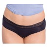 BRAGA MENSTRUAL ENNA NOCHE 1 UNIDAD TALLA S FLUJO ABUNDANTE COLOR NEGRO