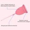 Enna Cycle Easy Cup – Pack 2 Copas Talla S + Caja Esterilizadora – Copa Menstrual Silicona Médica