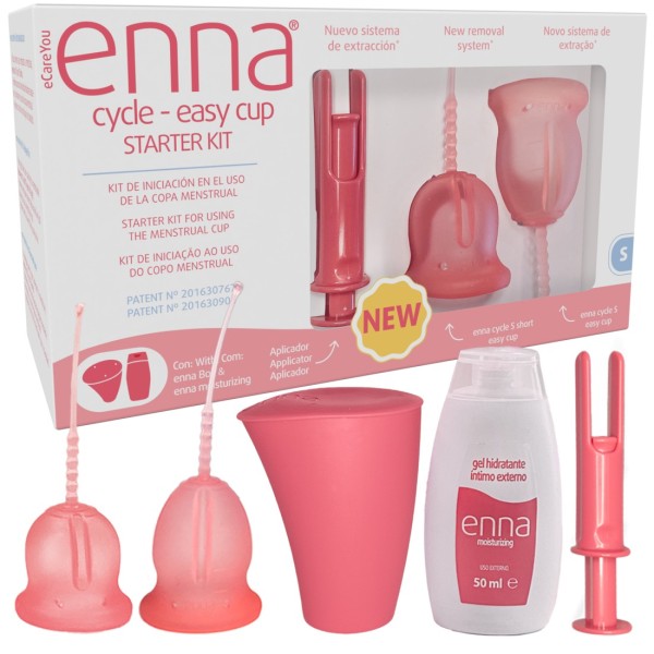 Copa Menstrual Enna Cycle Starter 1 Unidad Kit