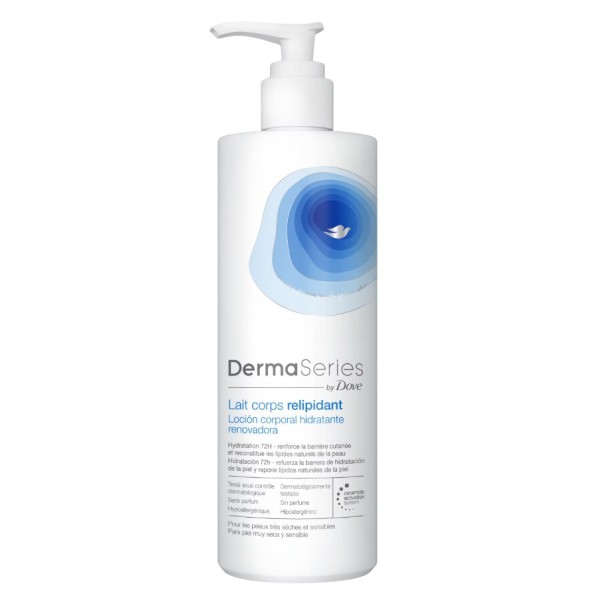 DERMASERIES LOCION CORPORAL HIDRATANTE RENOVADORA  1 ENVASE 400 ML