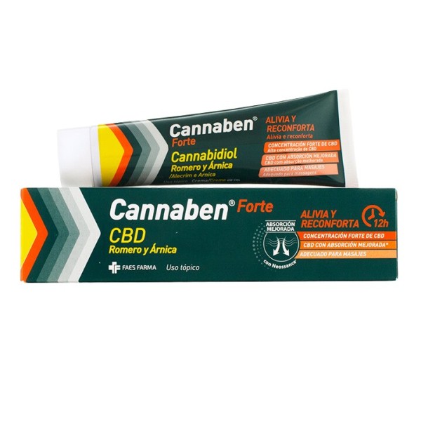 Cannaben Forte Crema 120 Ml | Heridas y Lesiones