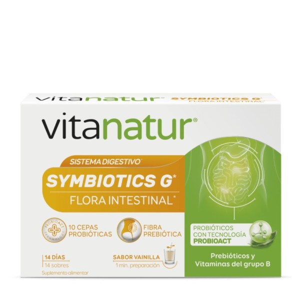 Vitanatur Symbiotics G 14 Sobres 2,5 G | Probióticos