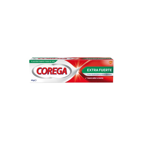 Corega Crema Extra Fuerte Adhesivo Protesis Dental 40 Ml