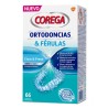 Corega Ortodoncias & Férulas 66 tabletas | Limpieza eficaz