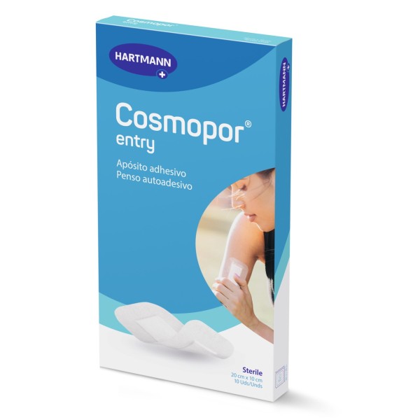 Cosmopor Entry Aposito Esteril 10 Unidades 20 Cm X 10 Cm