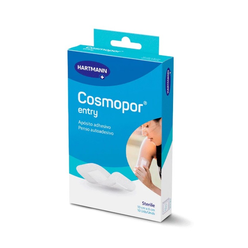 Cosmopor Entry Aposito Esteril 10 Unidades 10 Cm X 6 Cm