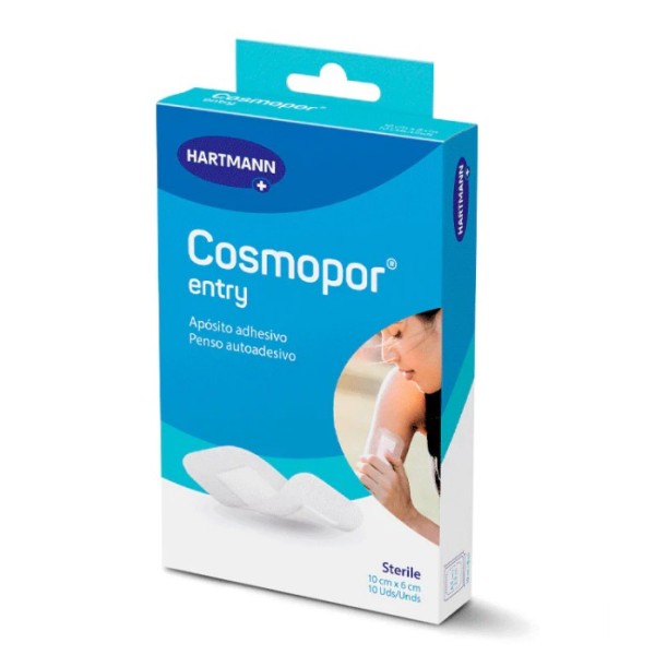 Cosmopor Entry Aposito Esteril 10 Unidades 10 Cm X 6 Cm
