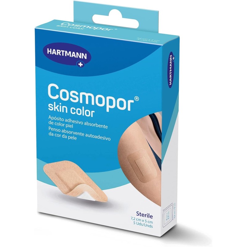 Cosmopor Skin Color Aposito Esteril 5 Unidades 7,2 Cm X 5 Cm
