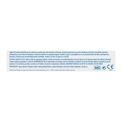 Vagisil Gel Lubricante Vaginal 30 G | Vida íntima