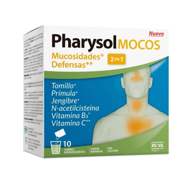 Pharysolmocos  10 Sobres Efervescentes