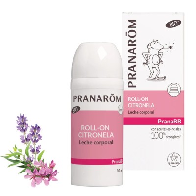 PRANABB ROLL ON CITRONELLA LECHE CORPORAL 30 ML