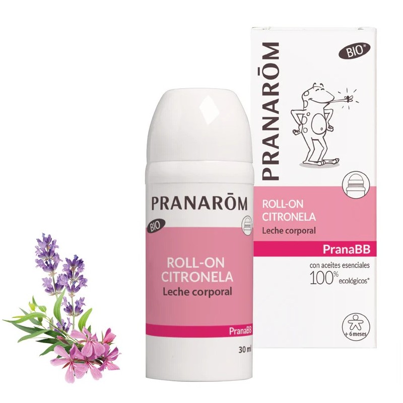 Pranabb Roll On Citronella Leche Corporal 30 Ml