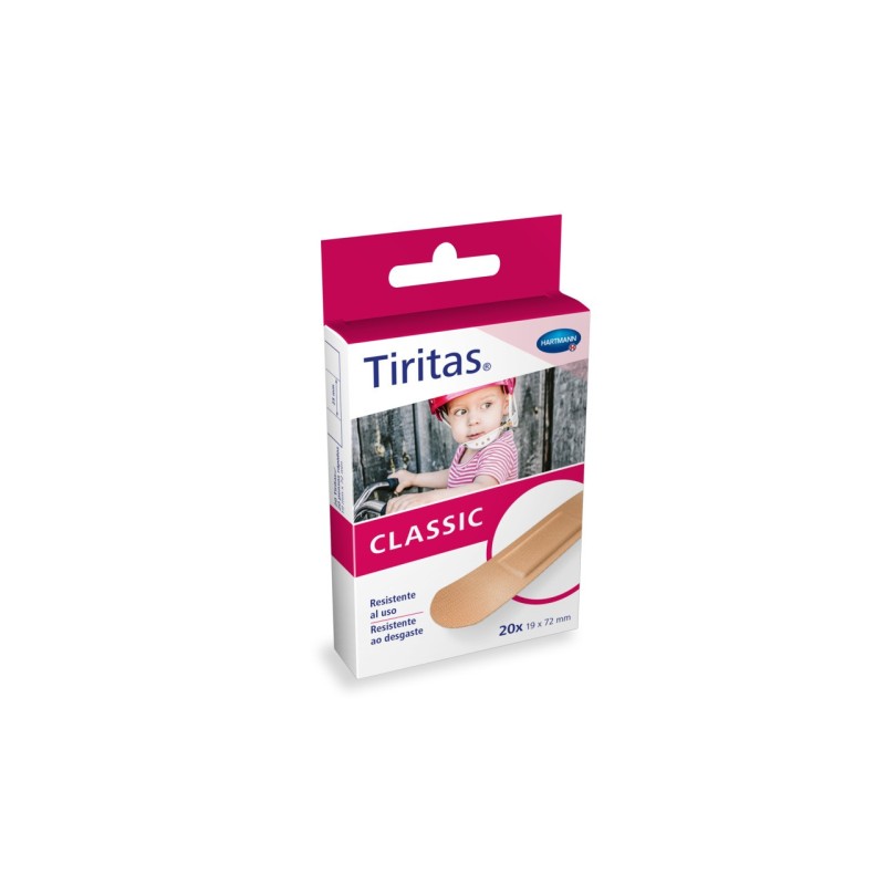 Tiritas Classic Aposito Adhesivo 20 Unidades 72 Mm X 19 Mm