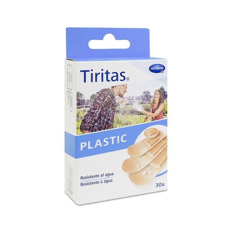 Tiritas Plastic Aposito Adhesivo 30 Unidades