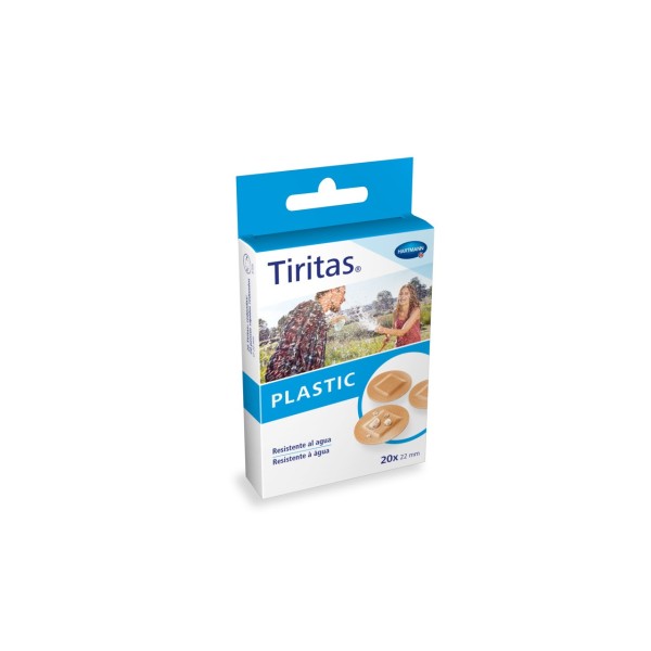 TIRITAS PLASTIC APOSITO ADHESIVO 20 UNIDADES REDONDAS 22 MM