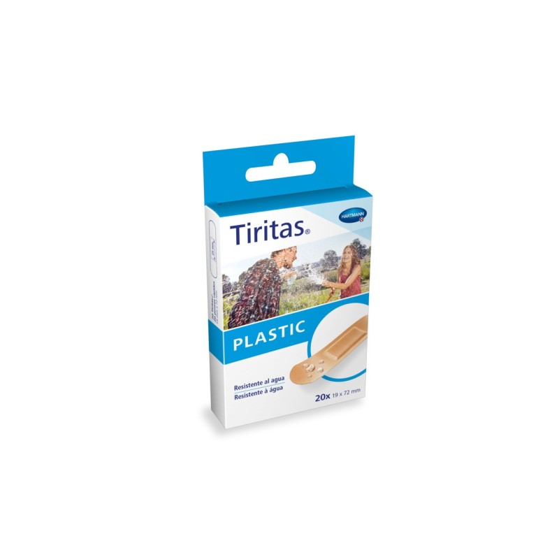 Tiritas Plastic Aposito Adhesivo 20 Unidades 72 Mm X 19 Mm