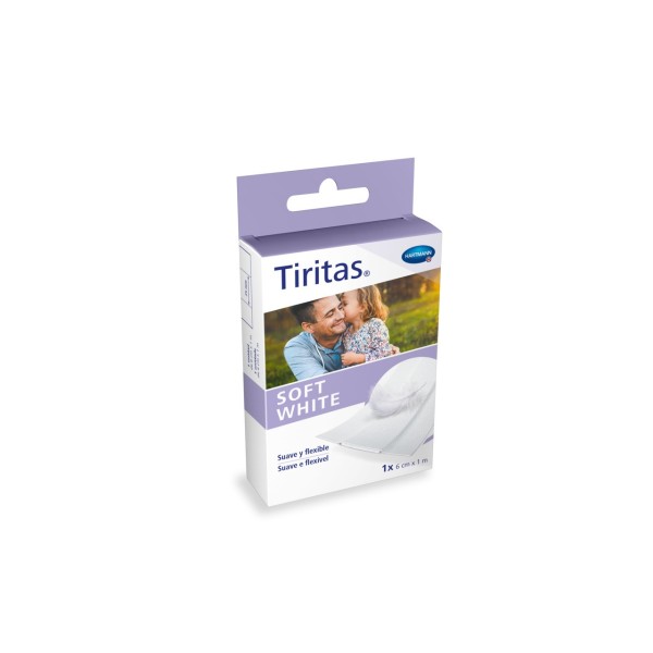 Tiritas Soft White Aposito Adhesivo 1 M X 6 Cm
