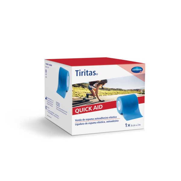 Tiritas Quick Aid Aposito Adhesivo Color Azul 6 Cm X 2 M 1 U