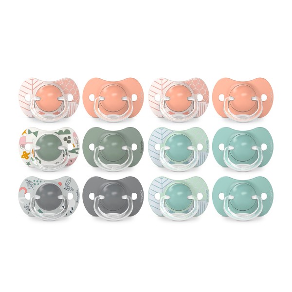 Chupete Silicona Fisiologico Suavinex + 18 Meses 2 Unidades