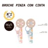 Broche Redondo Con Cinta Suavinex | Chupetes