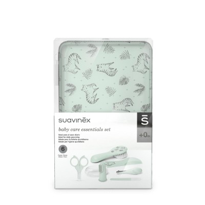 Set Manicura Suavinex Verde | Kit de Higiene y Cuidado del Bebé