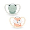 Chupete Silicona Nuk Space 0 - 6 Meses 2 Unidades | Chupetes