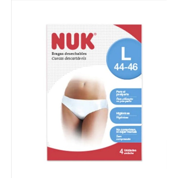 Nuk Bragas Desechables Talla L 44-46