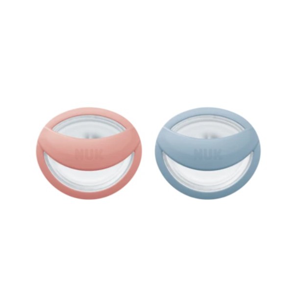 CHUPETE SILICONA NUK MOMMY FEEL 0 - 9 MESES 1 UNIDAD COLOR ROJO