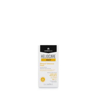 HELIOCARE 360º SPF 50 MINERAL TOLERANCE FLUID PROTECTOR SOLAR 1 ENVASE 50 ML