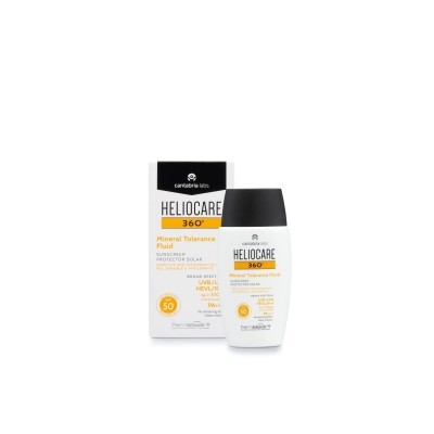 HELIOCARE 360º SPF 50 MINERAL TOLERANCE FLUID PROTECTOR SOLAR 1 ENVASE 50 ML