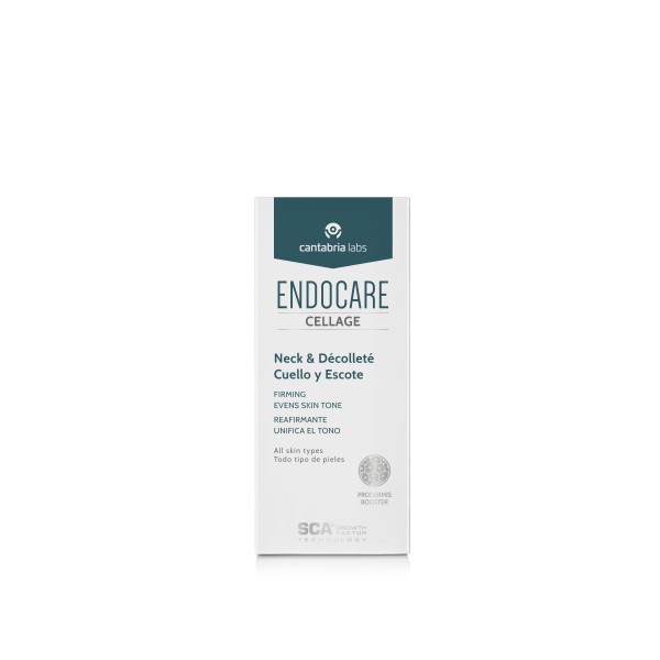 ENDOCARE CELLAGE CUELLO Y ESCOTE REAFIRMANTE UNIFICA EL TONO  1 ENVASE 80 ML