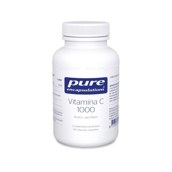 Pure Encapsulations Vitamina C 1000 mg 90 Cápsulas